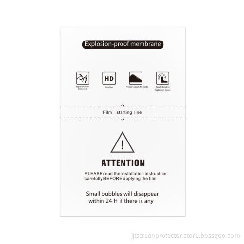 PET Explosion-proof Screen Protector for Mobile Phone